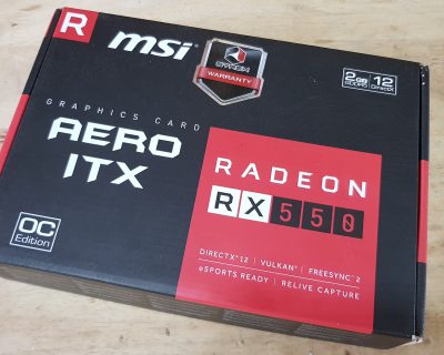 MSI Radeon RX 550 ถึงตัวเล็กแต่แรงเยอะ